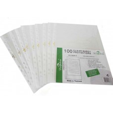Dolphin Clear Sheet Protectors / 100 Pcs